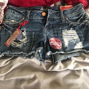 Blue jeans women’s shorts